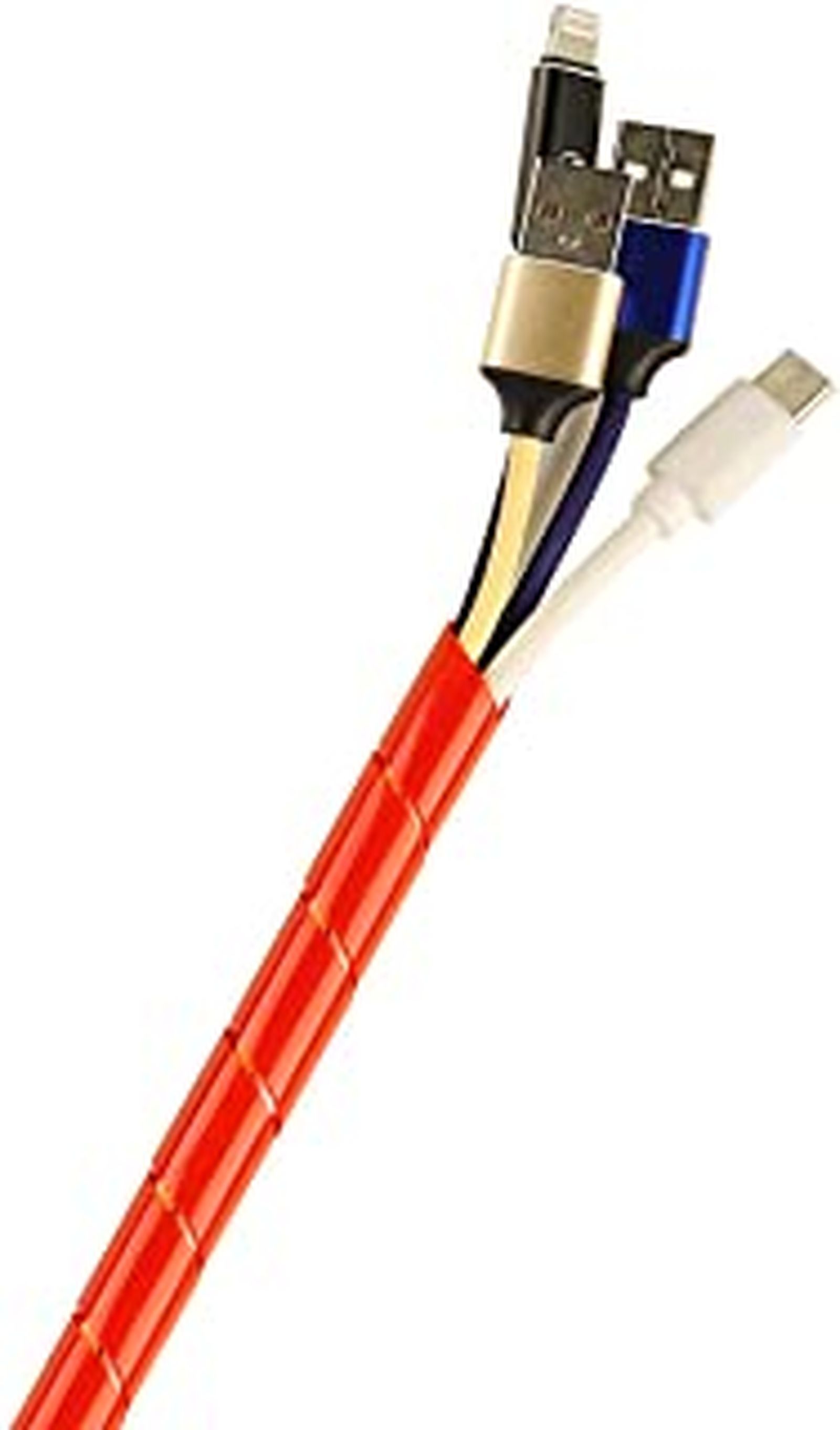 cubre cable rojo