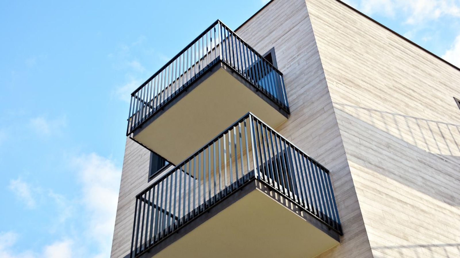 Balcones de un edificio.