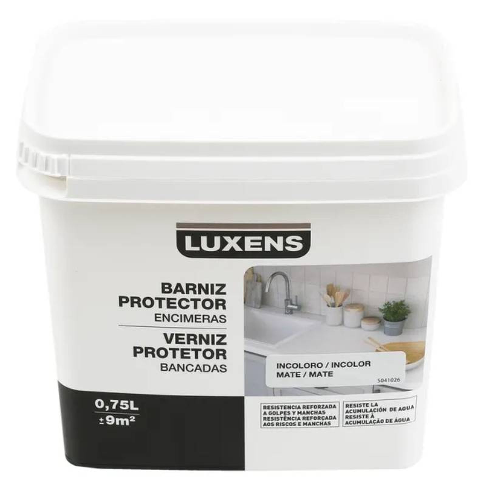 Barniz protector para encimera LUXENS. Barniz protector para encimera LUXENS.