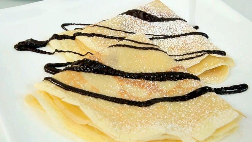 Receta de crepes caseros