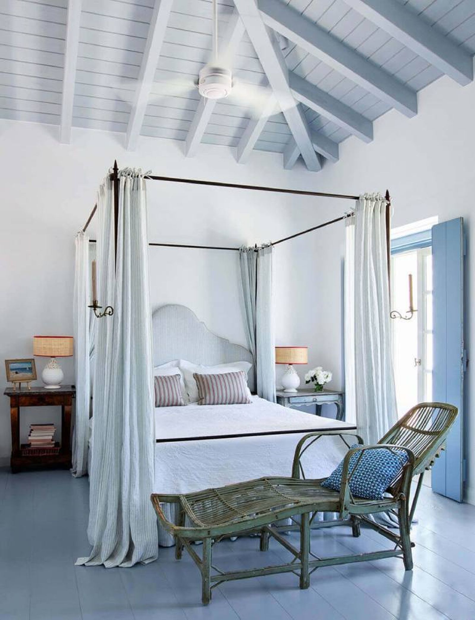 Dormitorio de la casa Agua Marina House. Dormitorio de la casa Agua Marina House.
