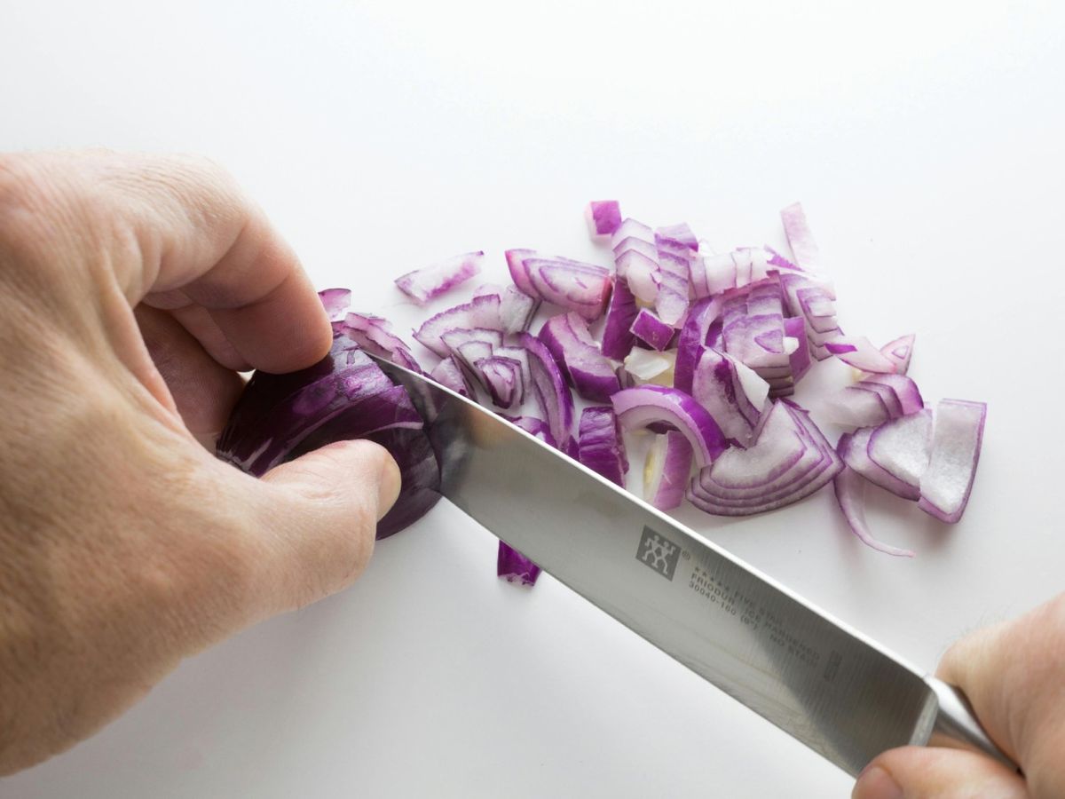 Evita usar cuchillos sin filo