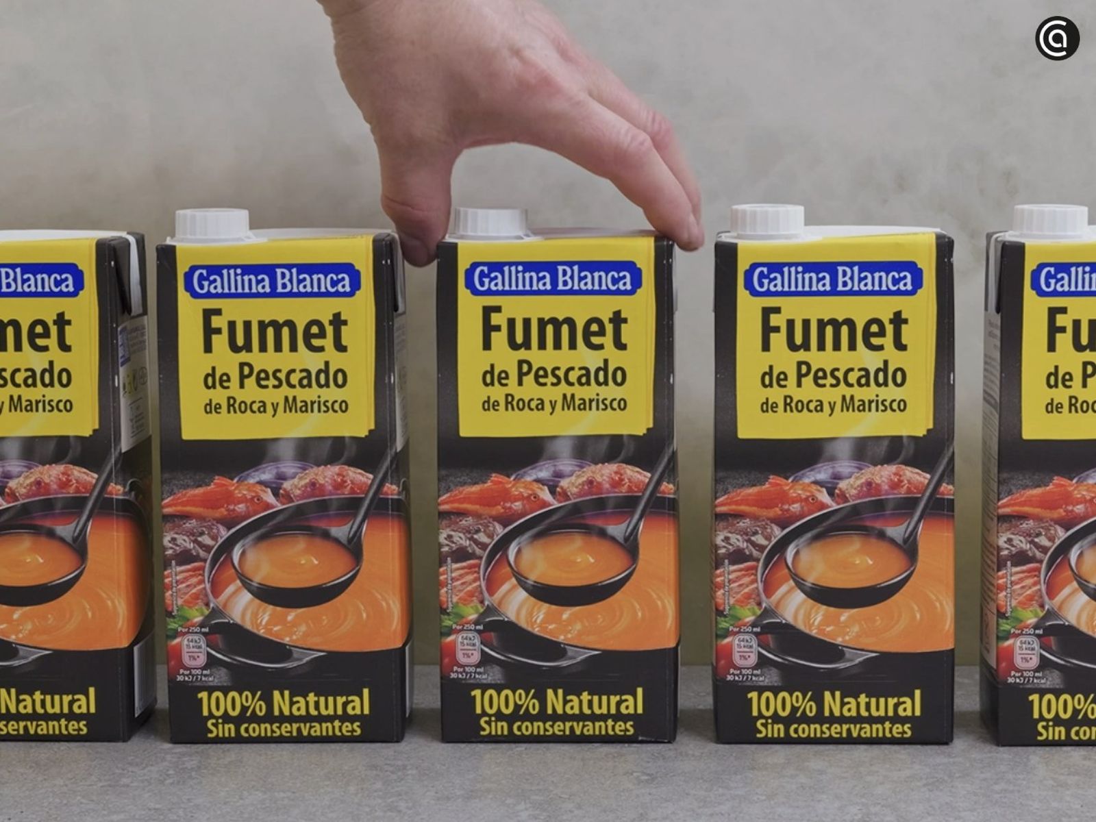 Fumet de Pescado de Roca y Marisco 100% Natural Gallina Blanca Fumet de Pescado de Roca y Marisco 100% Natural Gallina Blanca