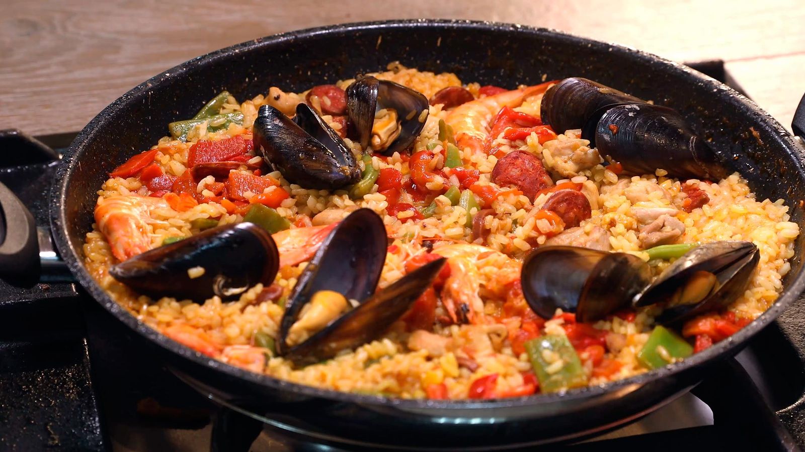 Receta de paella mixta   paso 5