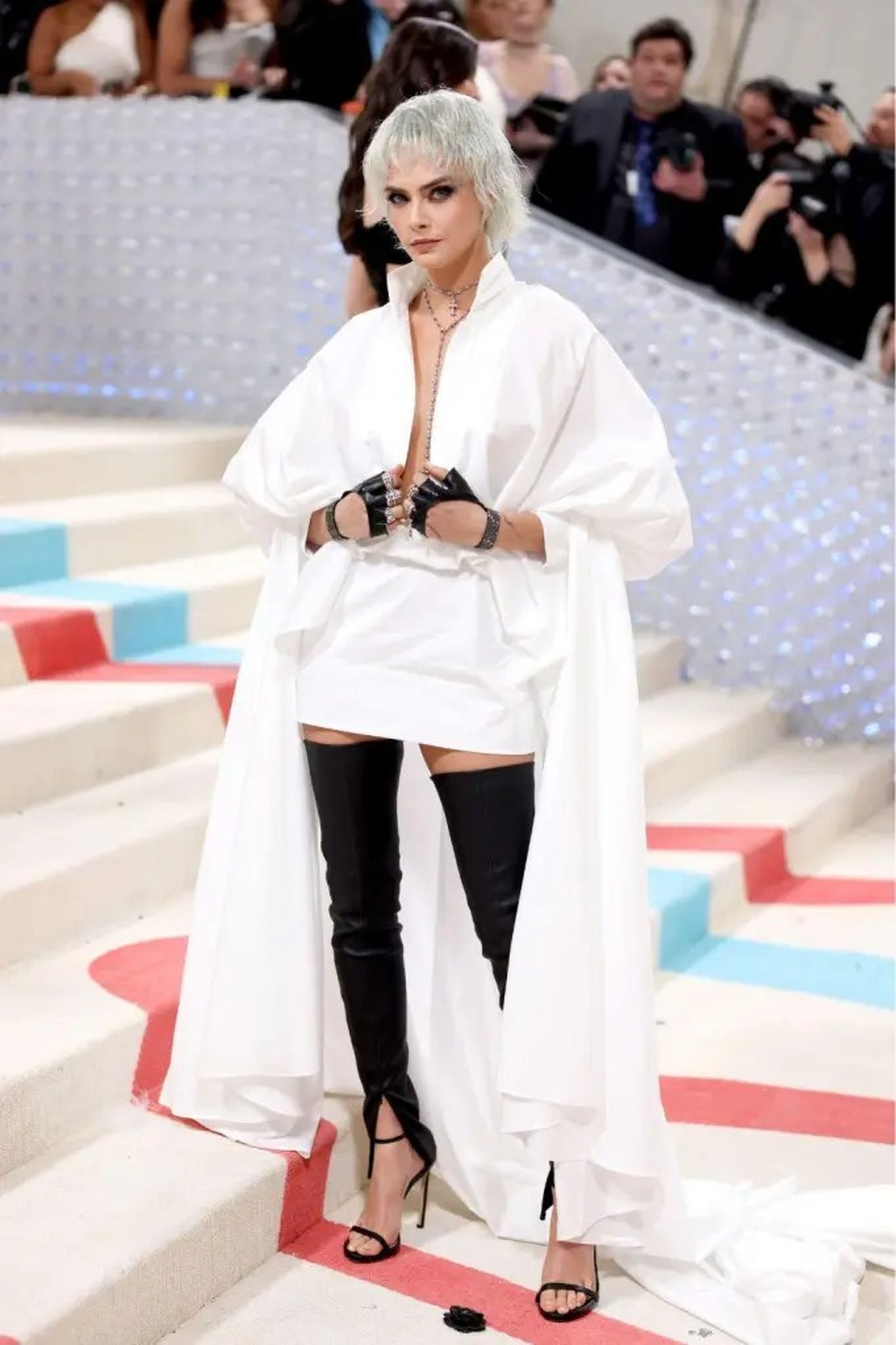 La actriz y modelo Cara Delivingne MET Gala 2023 La actriz y modelo Cara Delivingne MET Gala 2023
