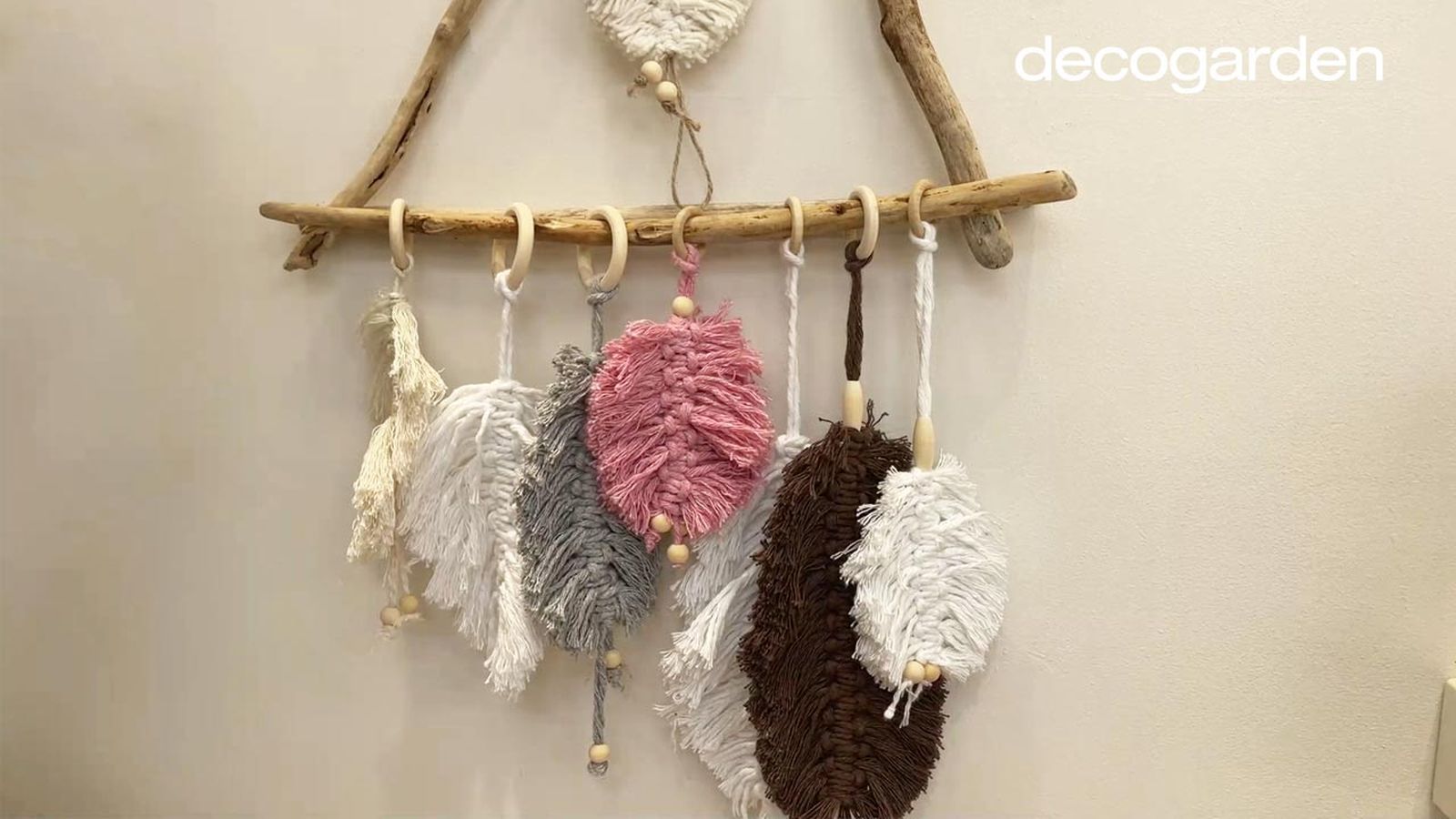como hacer hojas de macrame