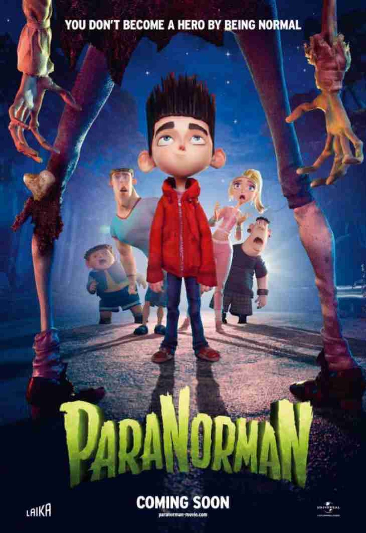 El alucinante mundo de Norman (2012), una película animada de Chris Butler y Sam Fell