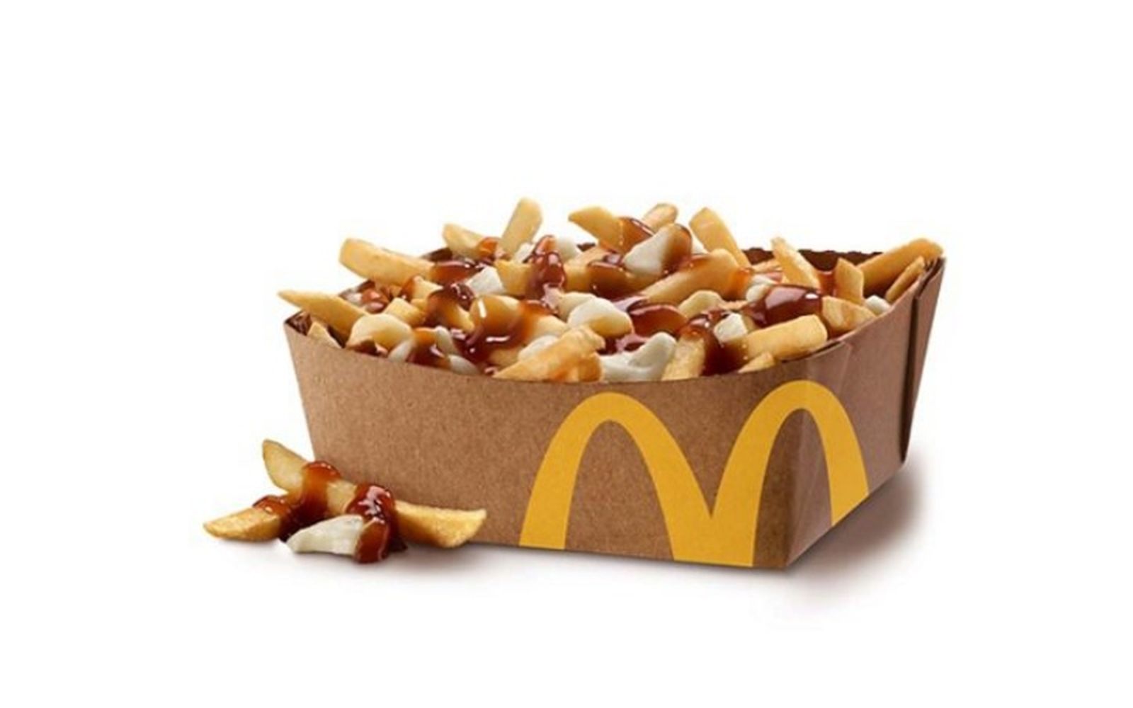 En los McDonald's de Canadá ofrecen poutine, uno de sus platos más tradicionales En los McDonald's de Canadá ofrecen poutine, uno de sus platos más tradicionales