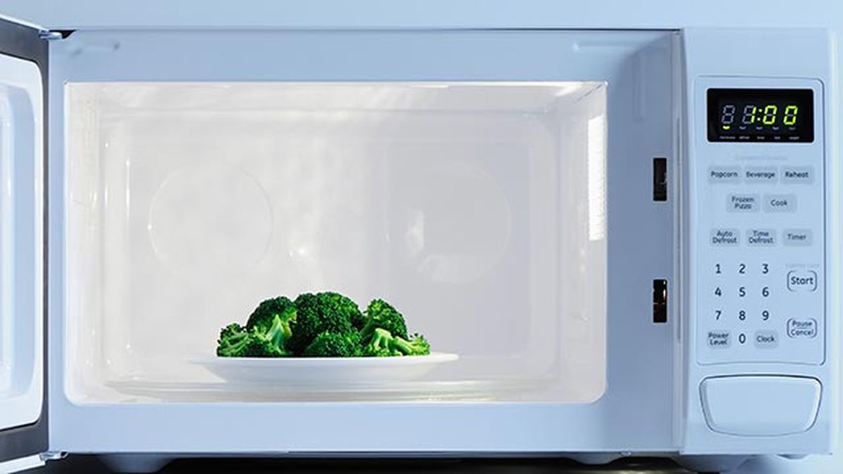 brocoli microondas puerta