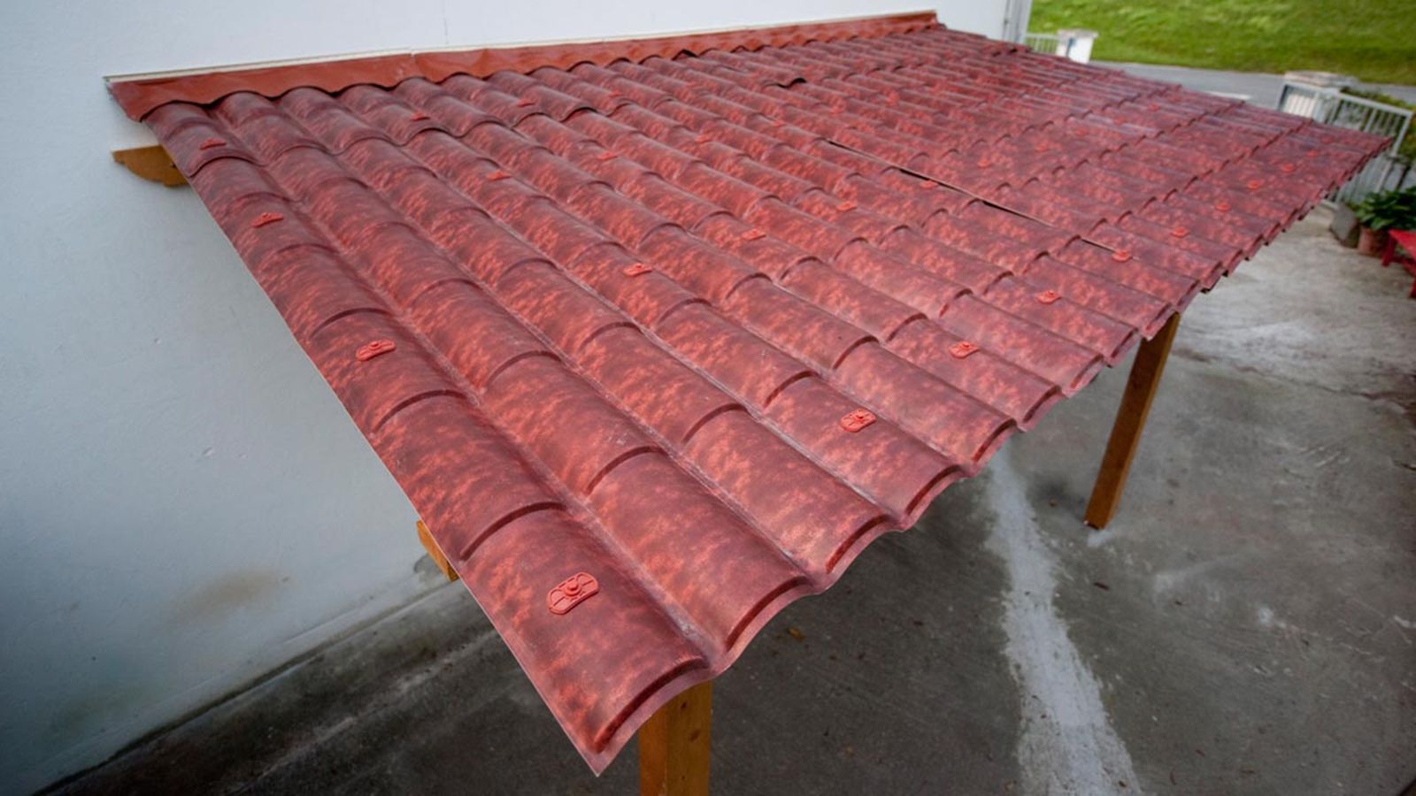 Cubierta para pérgola de bricomanía Cubierta para pérgola de bricomanía