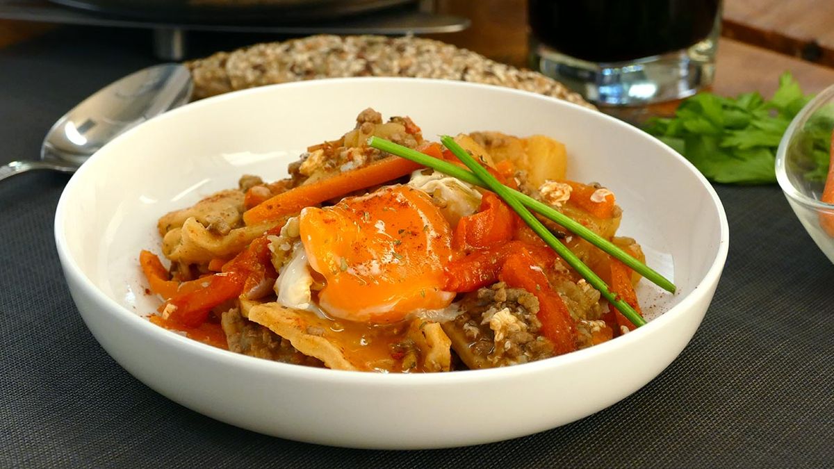 Receta de pantrucas, receta chilena