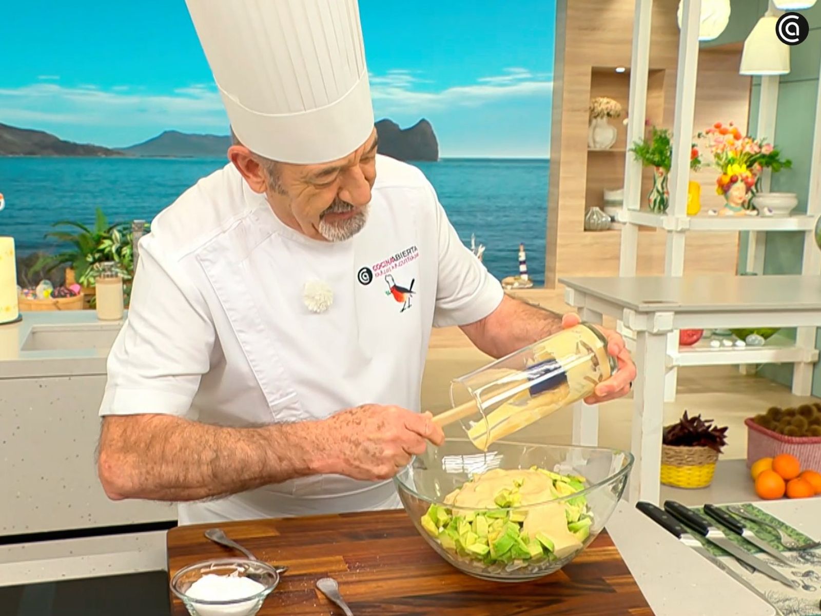 Mayonesa de wasabi, receta de Karlos Arguiñano