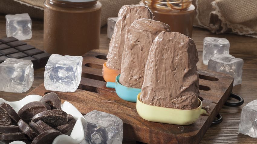 Receta de polos de chocolate cremosos