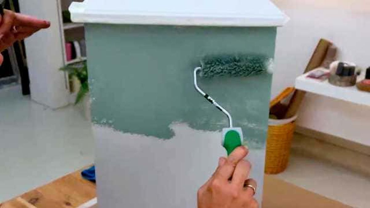 como pintar un mueble vintage 5