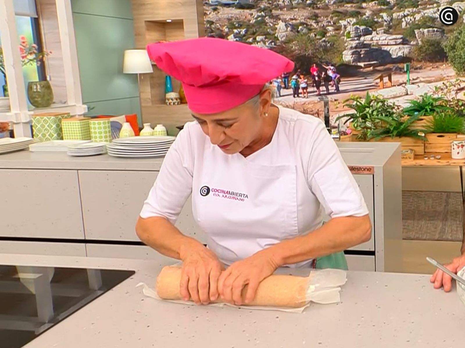 Deja que el rollo repose en la nevera