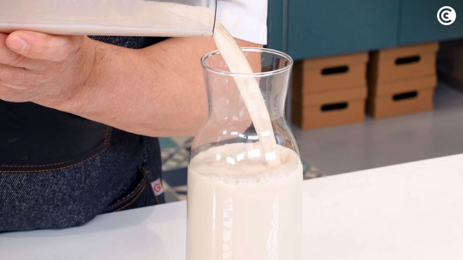 Leche de sésamo