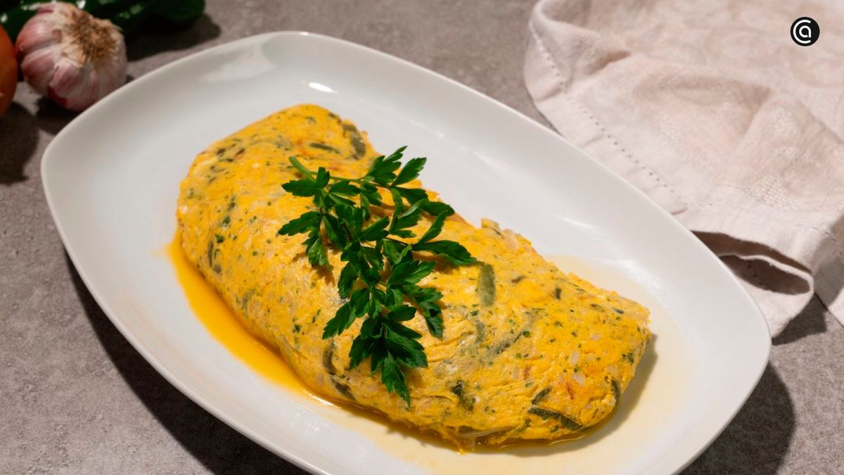 Receta de tortilla de bacalao de sagardotegi, por Joseba Arguiñano