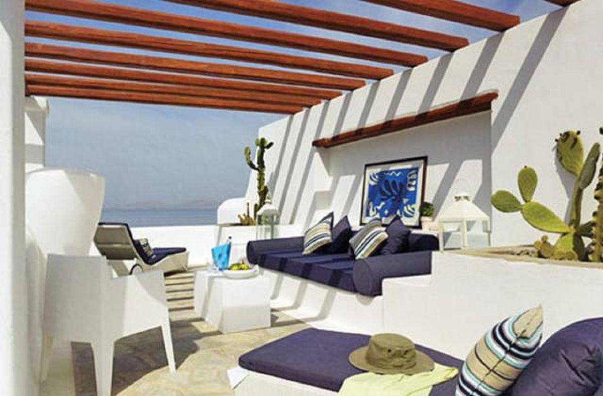 Las mejores ideas para decorar una terraza de estilo griego 3