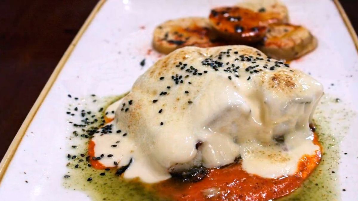 Plato del restaurante Gascona en Sevilla