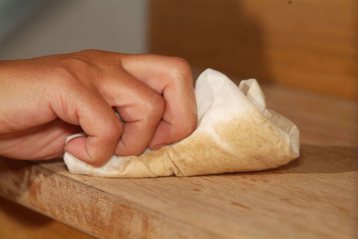 Reparar escalera de madera paso 2