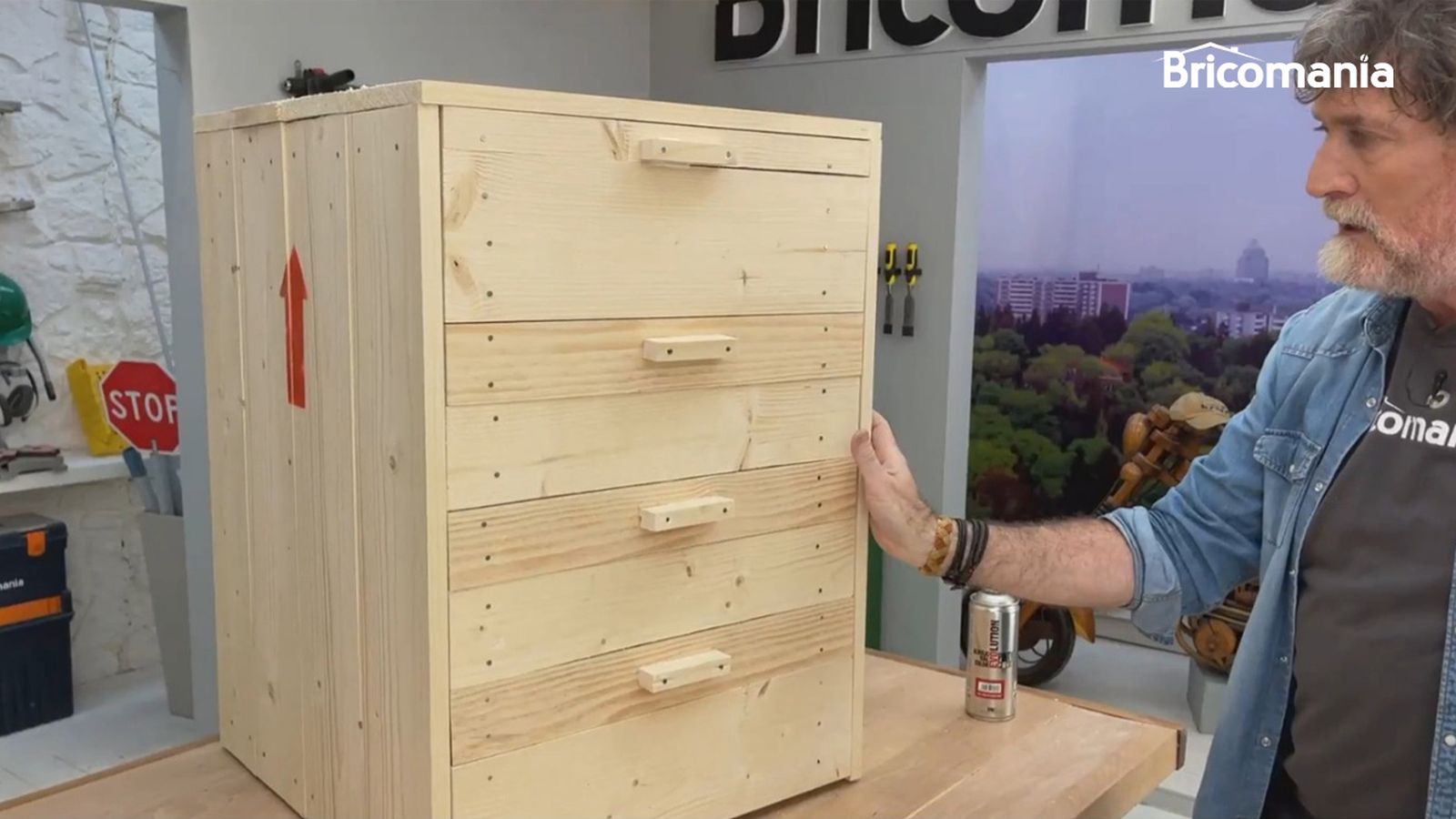 Como tunear una cómoda con madera Como tunear una cómoda con madera