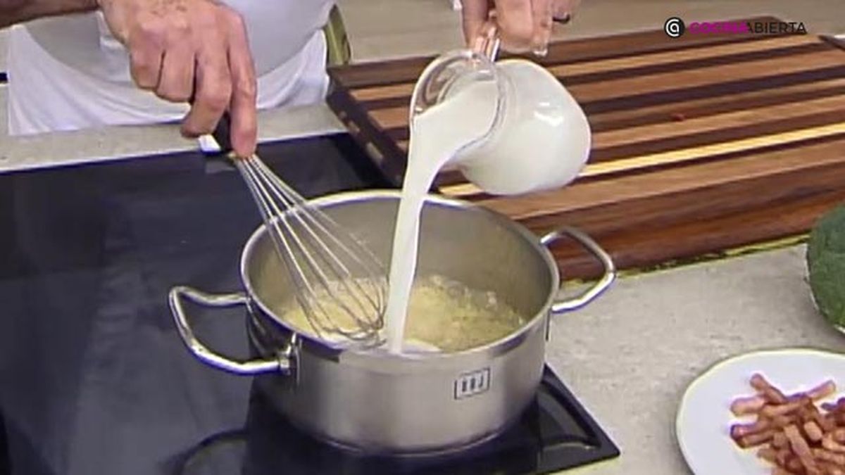 receta conchas pasta brocoli salsa aurora ka paso 2