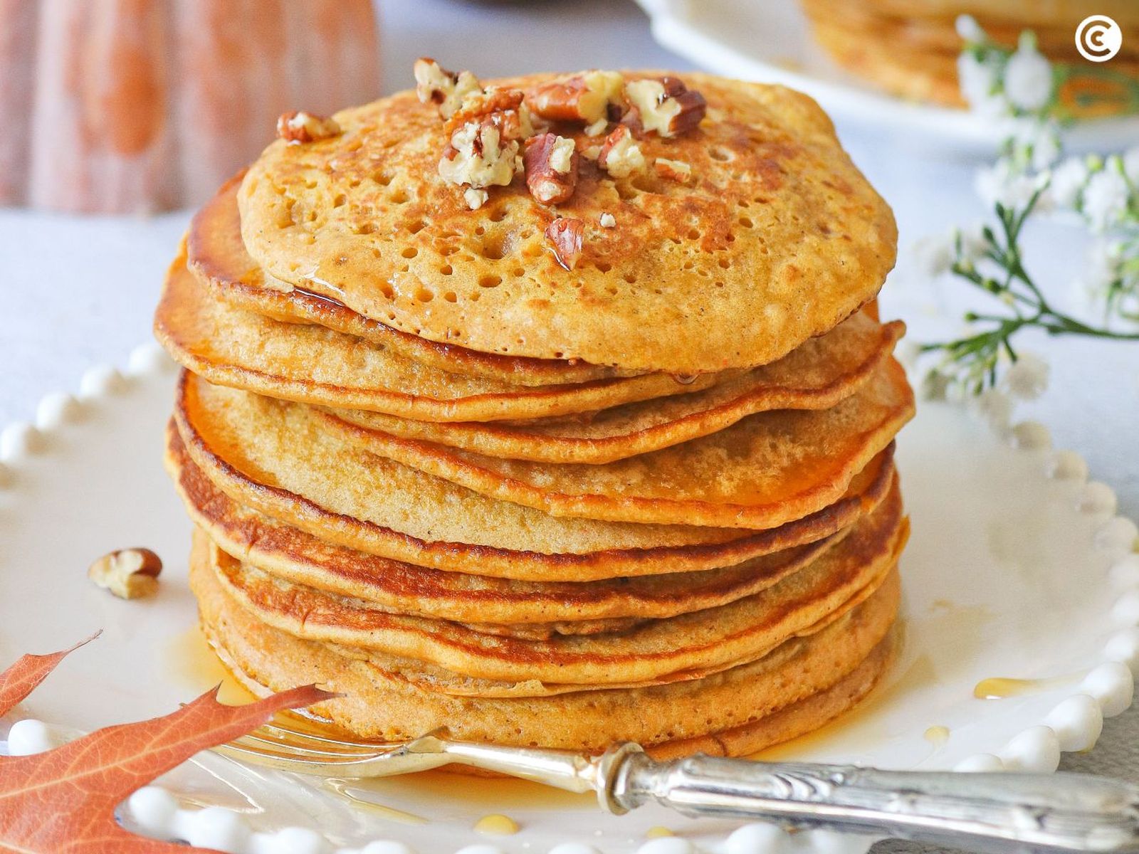 Tortitas de calabaza caseras Tortitas de calabaza caseras