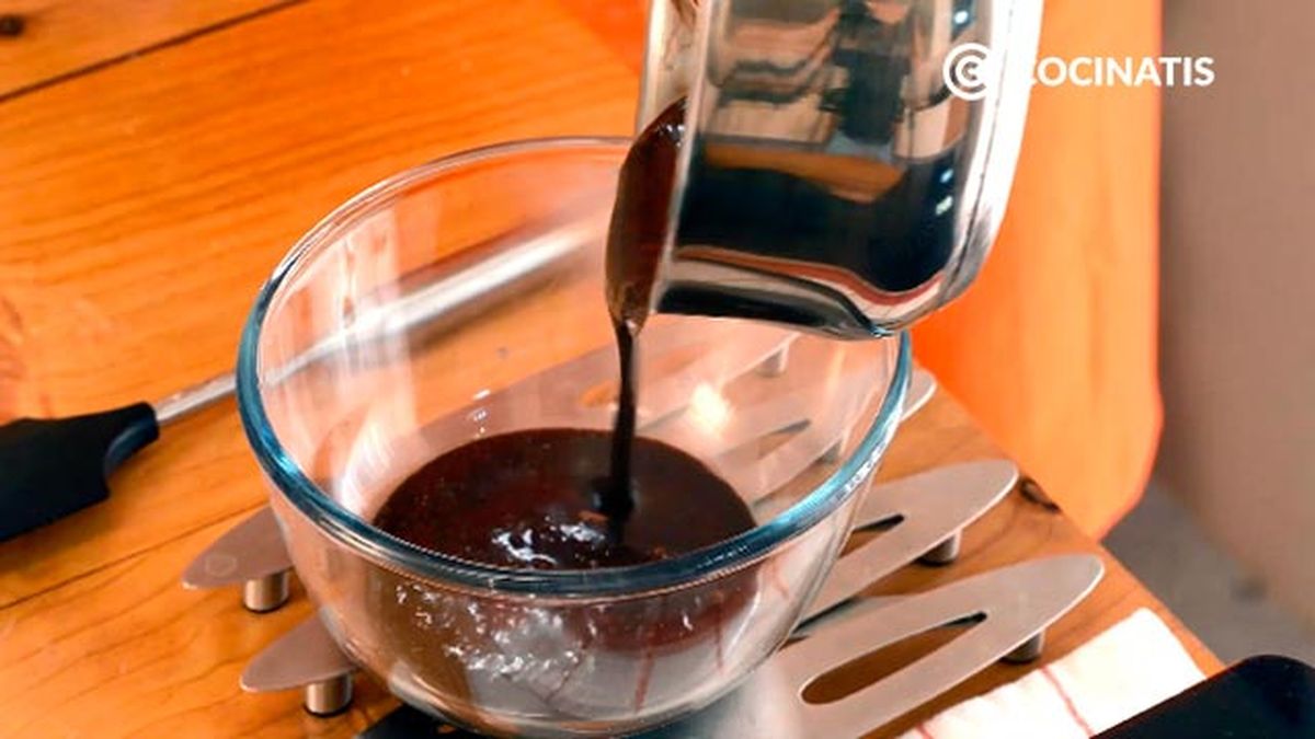 Receta de fudge de chocolate  paso 3