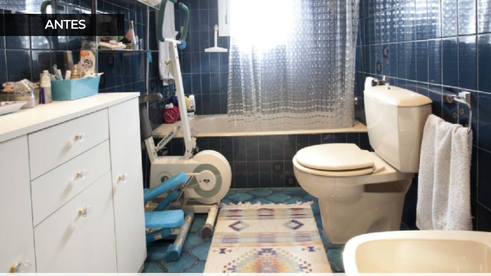 Baño antes y después 