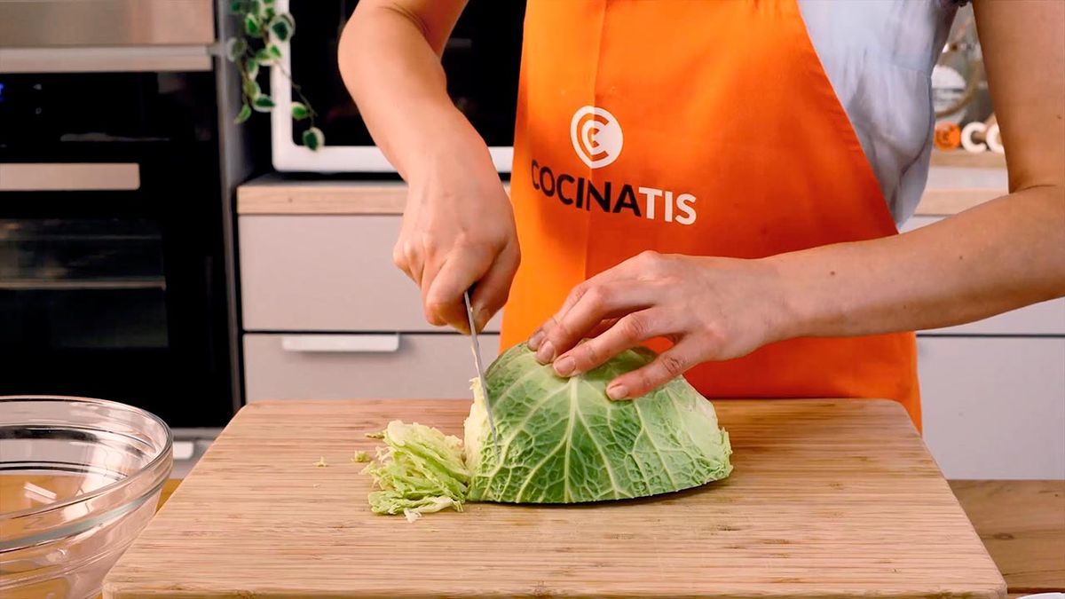 Receta de chucrut, col fermentada al estilo alemán  paso 1