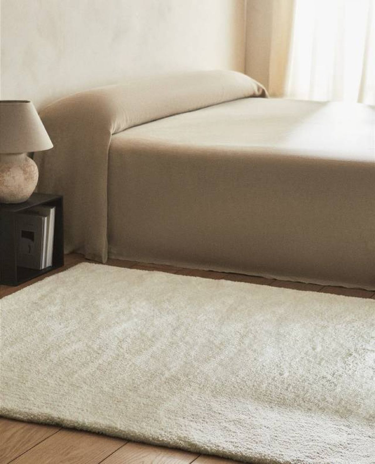 4 alfombra suave ecru zara home