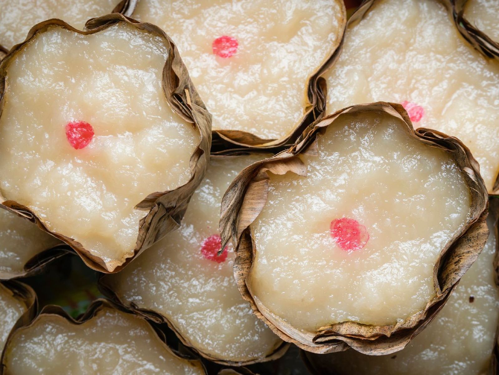 Nian gao (pastel de arroz glutinoso)