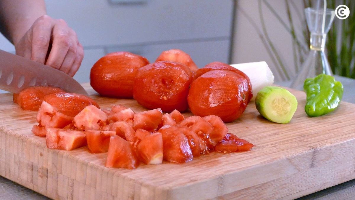 Tomates pera para hacer gazpacho