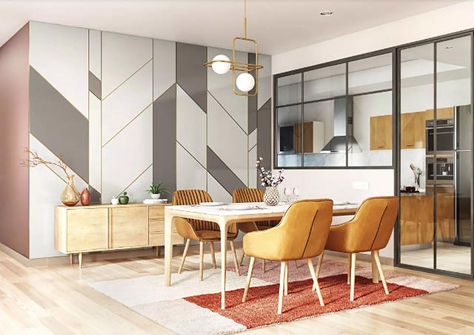 Cómo decorar una cocina pequeña de estilo moderno 10 Cómo decorar una cocina pequeña de estilo moderno 10