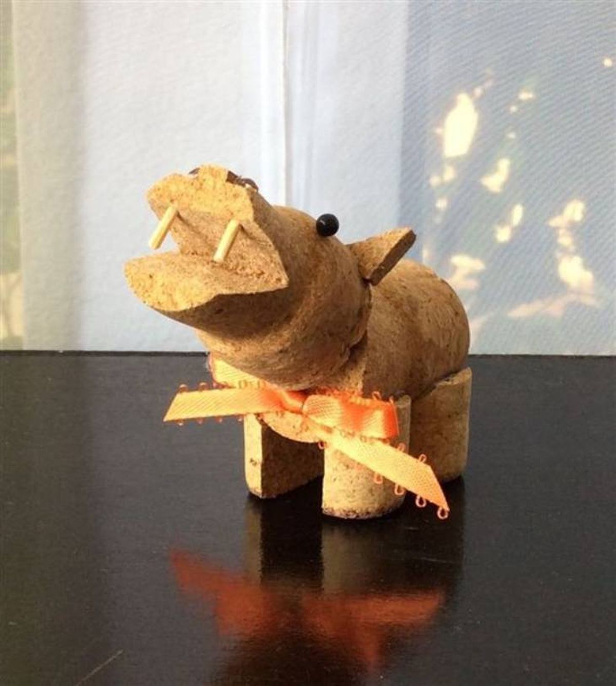 manualidades corcho hipopotamo pinterest Balcony Decoration
