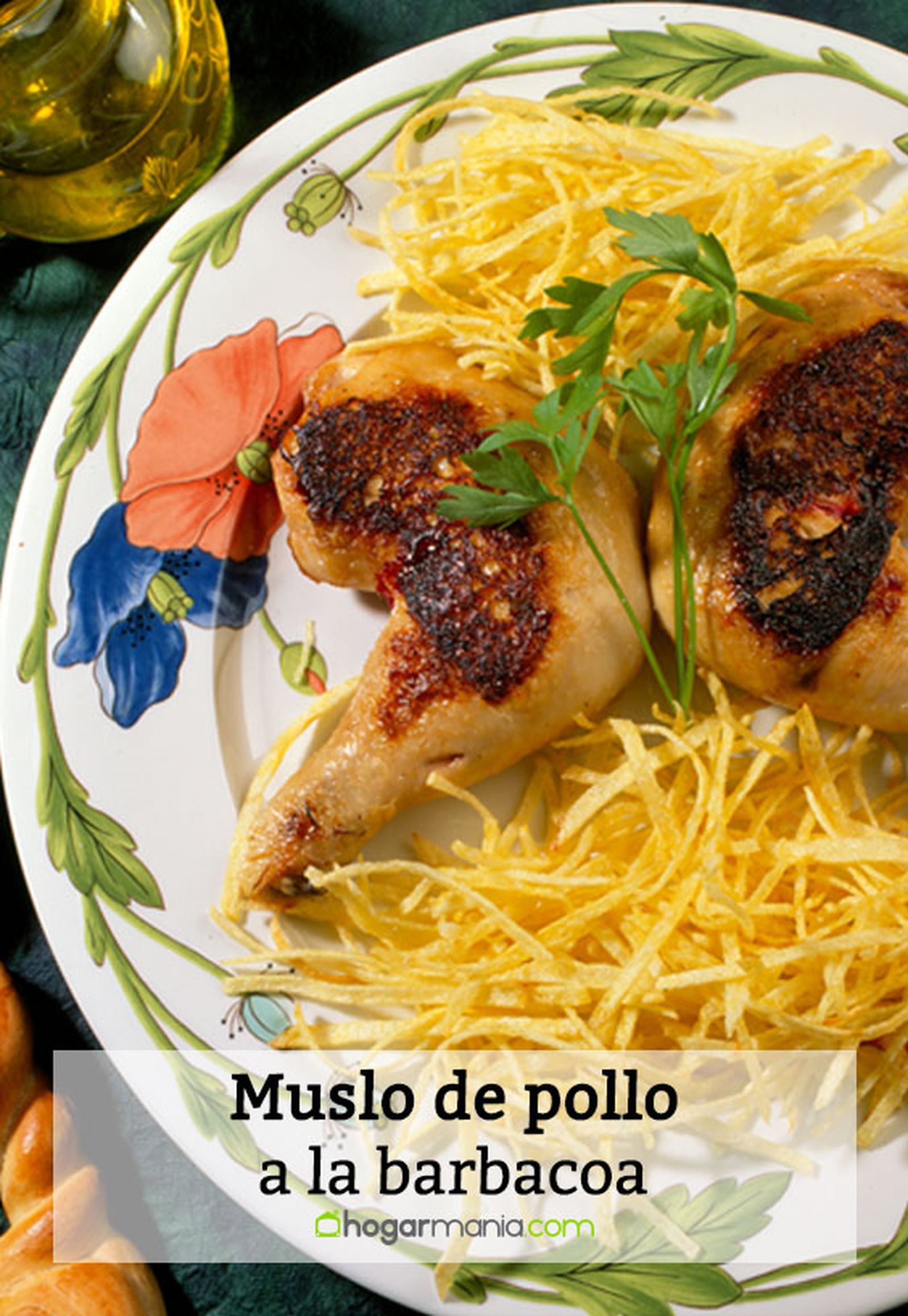 078 2 muslos pollo barbacoa pin