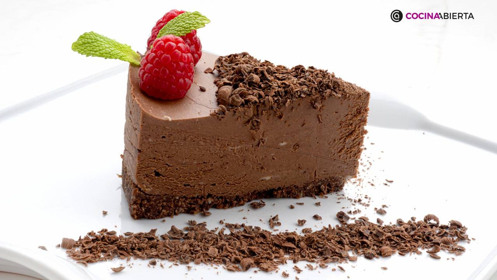 Tarta fría de chocolate de Eva Arguiñano