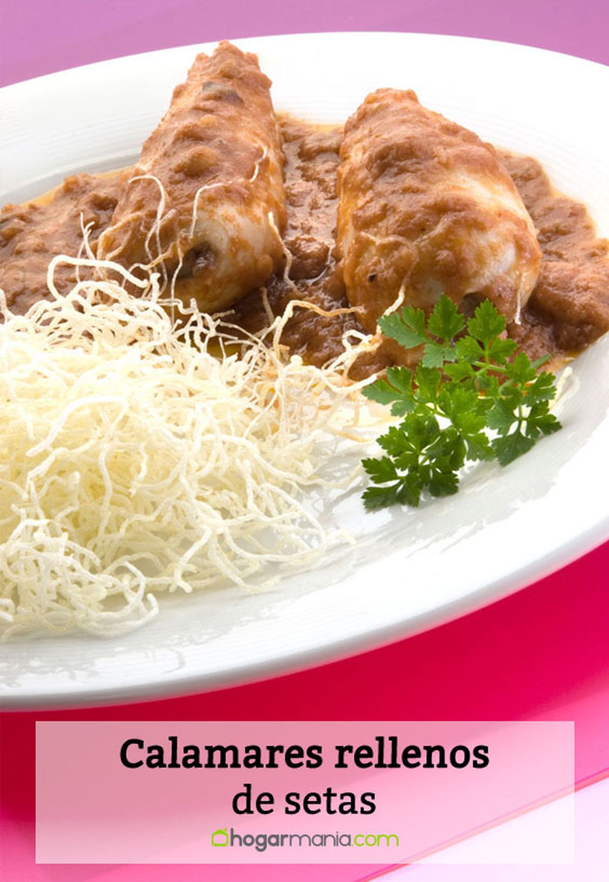 calamares rellenos setas pin