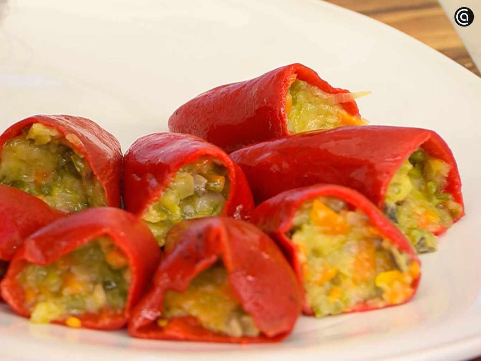 Rellena los pimientos Rellena los pimientos