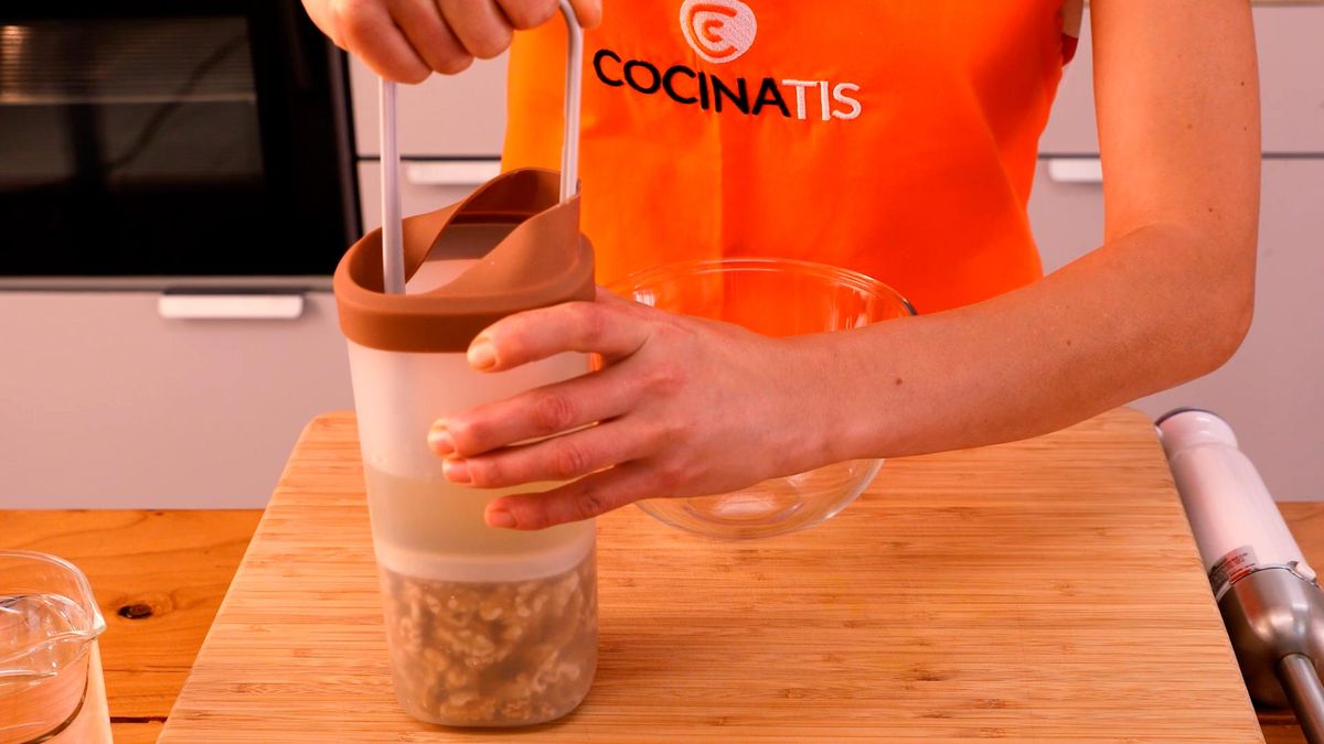Receta de bebida vegetal de nueces sin azúcar   paso 4