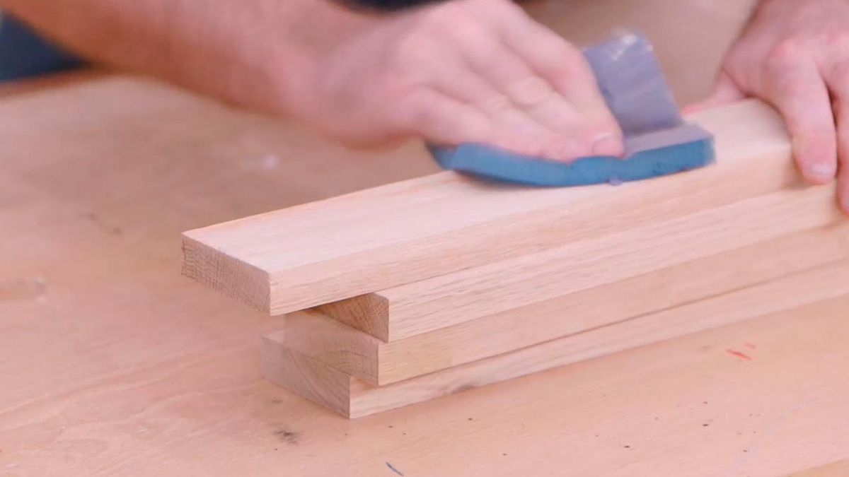 Cómo hacer un sillón provenzal con un cabecero paso 5