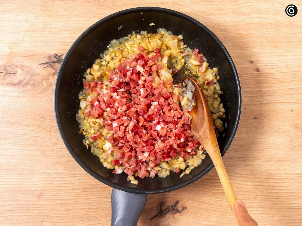 champinones rellenos en freidora de aire receta paso2