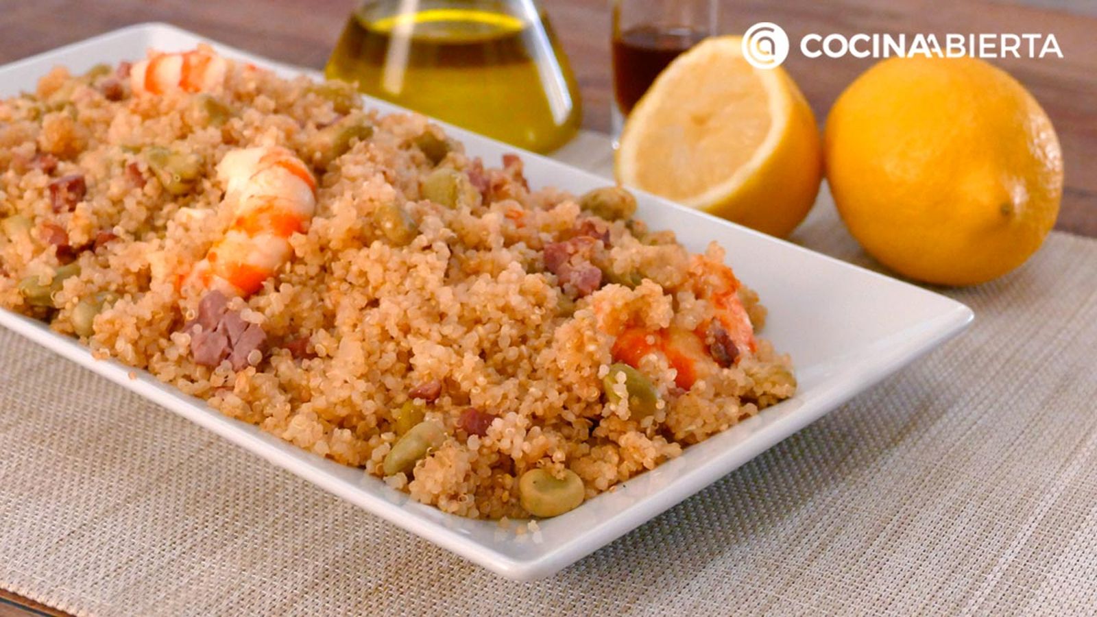 Una ensalada de quinoa es perfecta para los niños en verano 