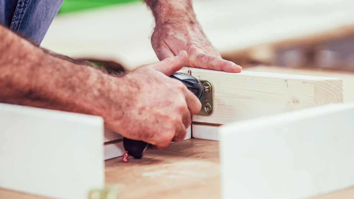 Cómo hacer una lámpara cuadrada paso 7