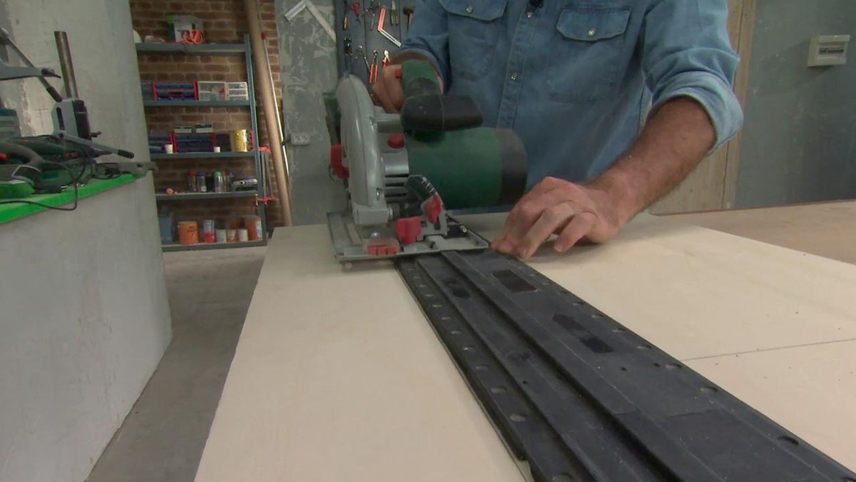 Como hacer una cama para perros de madera paso 2