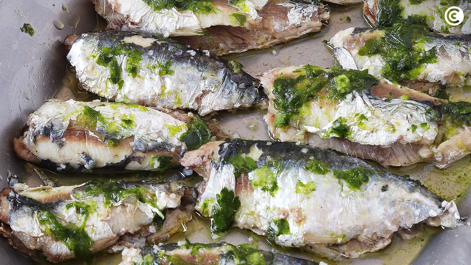 Sardinas al horno sin olor