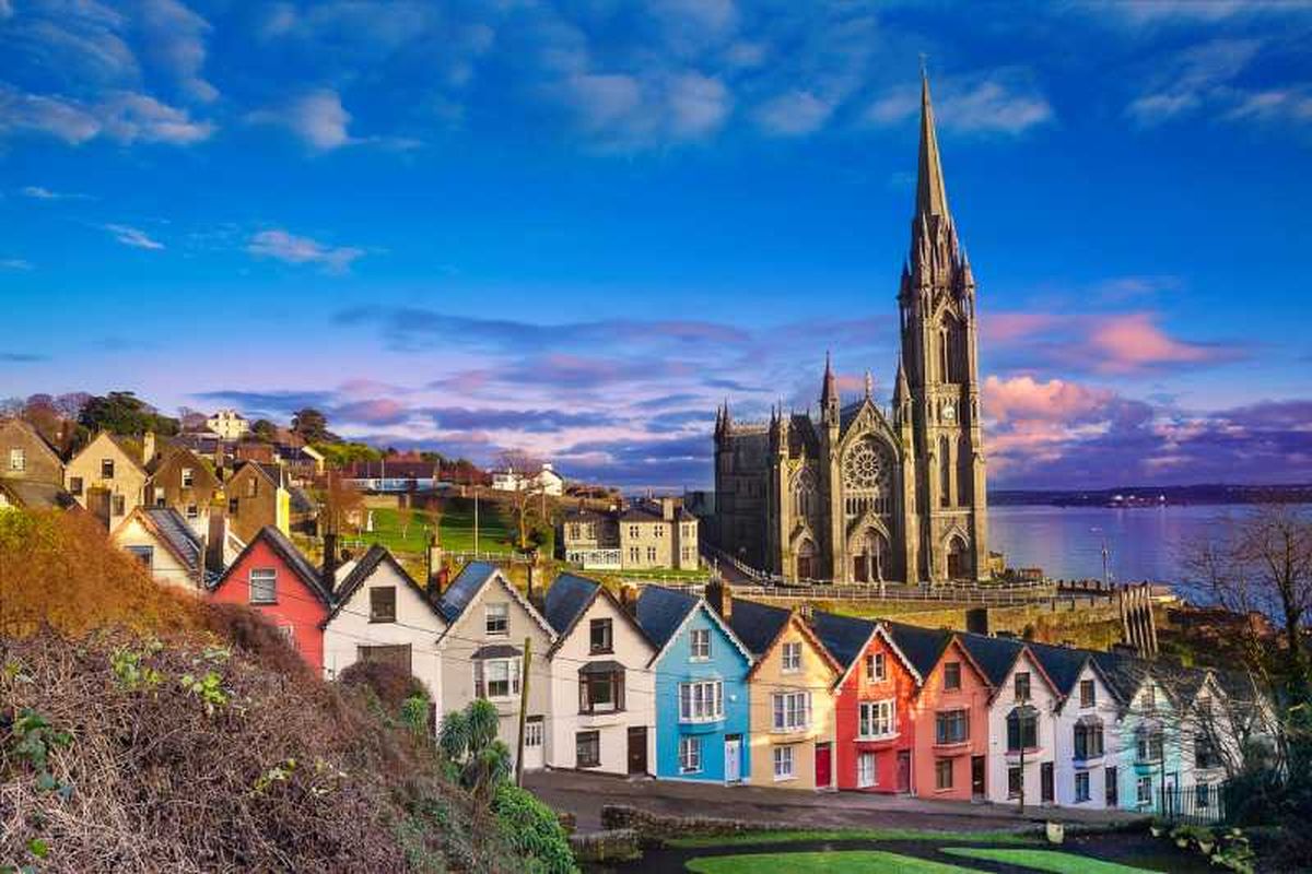 Catedral de San Colman en Cobn, condado de Cork, Irlanda