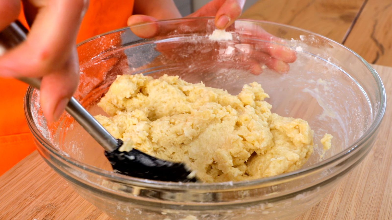 Receta de ñoquis de patata caseros Paso 4 Receta de ñoquis de patata caseros Paso 4