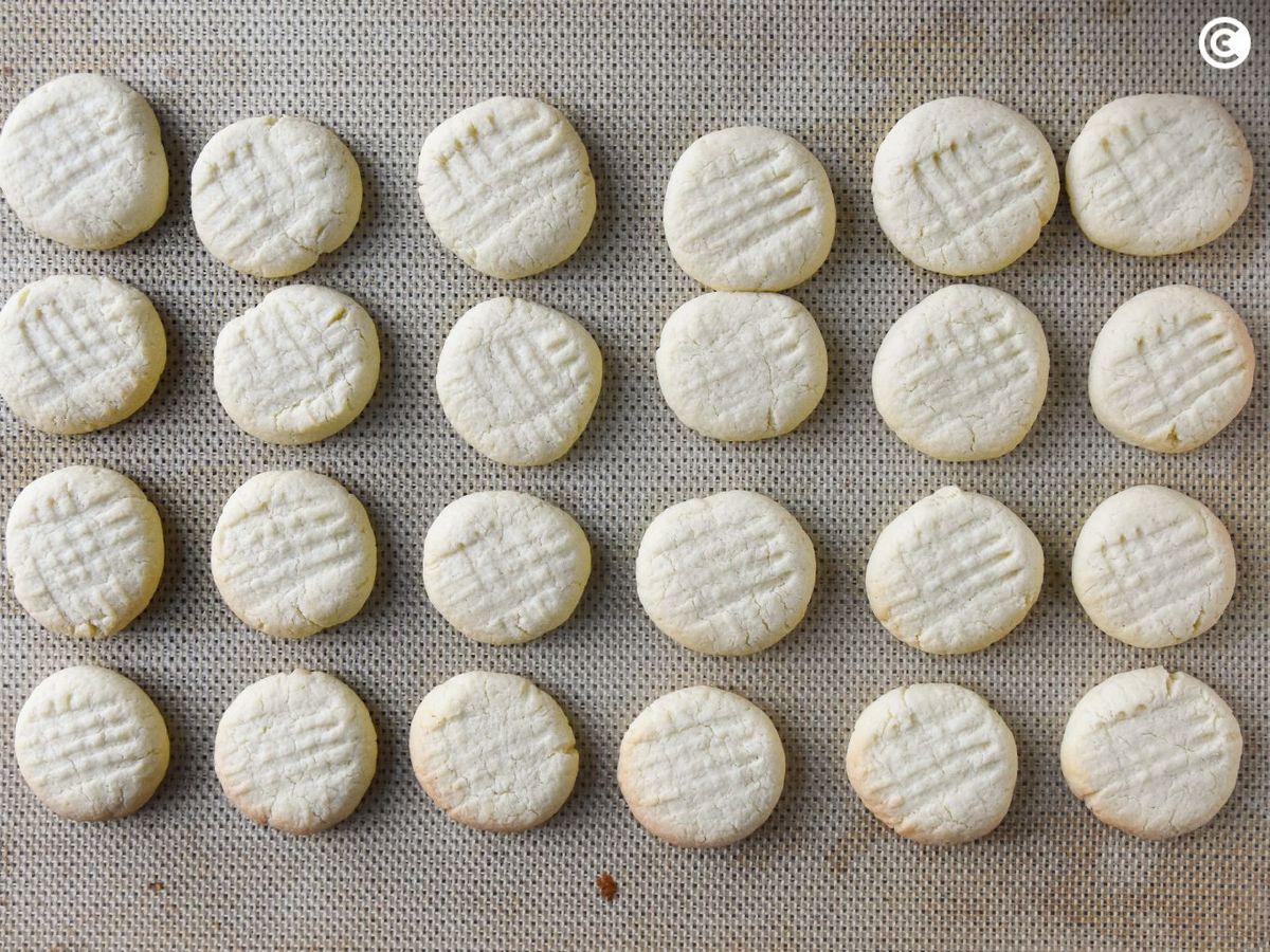 Galletas de maicena al horno