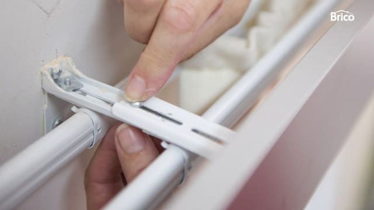 brico 0553 ocultar barra cortina con galerias para cortinas paso 12